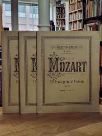 Mozart, 12 duos pour 2 violons, op. 70,
