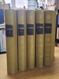 Fontane, / 5 Bände – Die Bibliothek deutscher Klassiker – BDK