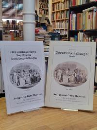 Auktionskatalog, Zwei Auktionskataloge Berufsdarstellungen: 1. Katalog 58: Beruf