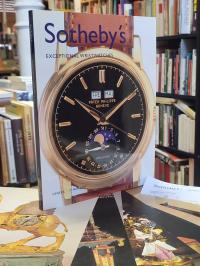 Sotheby’s, Exceptional Wristwatches,