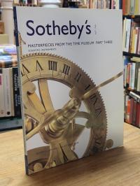 Sotheby’s, Masterpieces from the Time Museum, Part Three: Scientific Instruments
