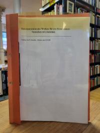 Dziemba, Rekonstruktion des Uhrwerks für ein Renaissance-Türmchen mit Automat
