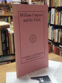 Congreve, William Congreve and his clock,