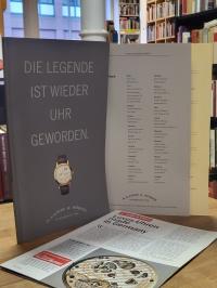 A. Lange und Söhne, Die Legende ist wieder Uhr geworden,