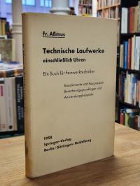 Aßmus, Technische Laufwerke einschließlich Uhren,