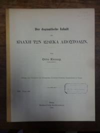 Knoop, Der dogmatische Inhalt oder Didache ton dedeka apostolon,