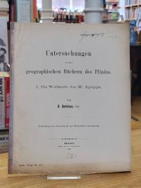 Untersuchungen zu den geographischen Büchern des Plinius – 1. Die Weltkarte des