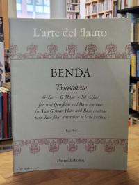 Triosonate G-Dur für zwei Querflöten und Basso continuo,