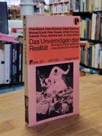 Das Unvermögen der Realität – Beiträge zu einer materialistischen Ästhetik,