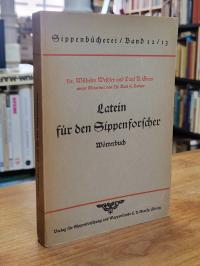 Latein / Wilhelm Weidler / Paul A. Grun, Latein für den Sippenforscher – Wörterb