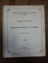 Homer / Skerlo, Einiges über den Gebrauch von ‚ana‘ bei Homer,