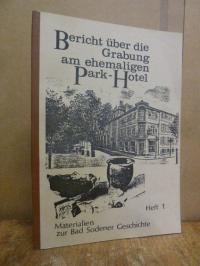 Bad Soden, Bericht über die Grabung am ehemaligen Park-Hotel,