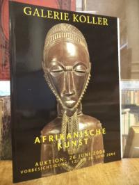 Auktionskatalog / Africana, Afrikanische Kunst – Auktion, 26 Juni 2004, Katalogn