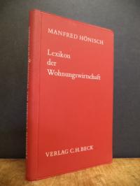 Hönisch, Lexikon der Wohnungswirtschaft,