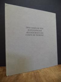 Juncker, Zwei Gemälde von Justus Juncker (1703-1767) aus dem Besitz des Comte de