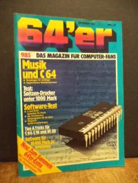 64’er – Das Magazin für Computer-Fans, Jahrgang 1986, 12 Hefte (= kompletter Jah