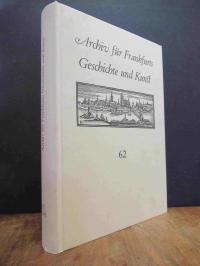 Klötzer, Archiv für Frankfurts Geschichte und Kunst, Band 62,