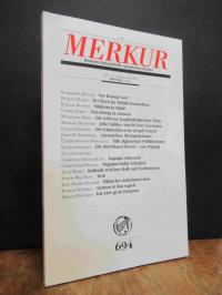 Bohrer, Merkur 694 – Deutsche Zeitschrift für europäisches Denken, 61. Jahrgang