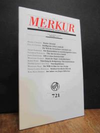 Bohrer, Merkur 721 – Deutsche Zeitschrift für europäisches Denken, 63. Jahrgang,