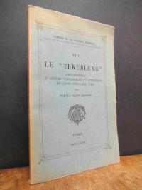Boratav, Le „Tekerleme“ – Contribution à l’étude typologique et stylistique du c