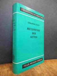 Kant, Metaphysik der Sitten, Erster und zweiter Teil (in einem Band),