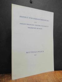 Institut für Sozialforschung an der Goethe-Universität Frankfurt a.M. (Hrsg.), M