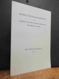 Institut für Sozialforschung an der Goethe-Universität Frankfurt a.M. (Hrsg.), M