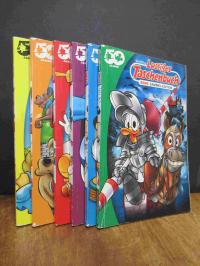 Disney, Walt Disney Lustiges Taschenbuch – REWE Sammel-Edition, 6 Bände (= alles