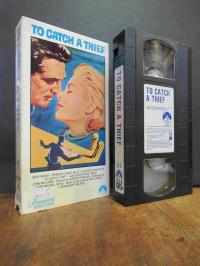 Hitchcock, To Catch a Thief, original VHS hi-fi Videokassette,