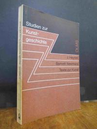 Heynen, Barnett Newmans Texte zur Kunst,