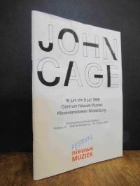 Cage, Festival nieuwe Musiek – John Cage, [Programmheft],