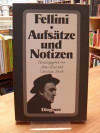 Fellini, Aufsätze und Notizen,