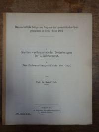 Fofs, Teil 1. Kirchen – reformatorische Bestrebungen im 9. Jahrhundert. Teil 2.