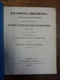 Voemelius, Teil 1: Sit ne restituendum kittophoros pro kistophoros nunc recepto