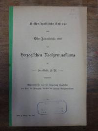 Pinzger, Paul, Brunnenwässer aus der Umgebung Saalfelds.,
