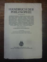 Holstein, Günther, Geschichte der Staatsphilosophie