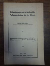 Brandt, Stilgattungen und ursprüngliche Zusammenhänge in der Ilias,