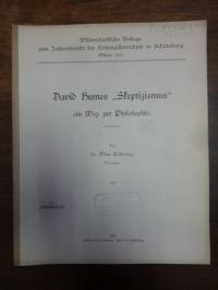 Söhring, David Humes „Skeptizismus“ ein Weg zur Philosophie,